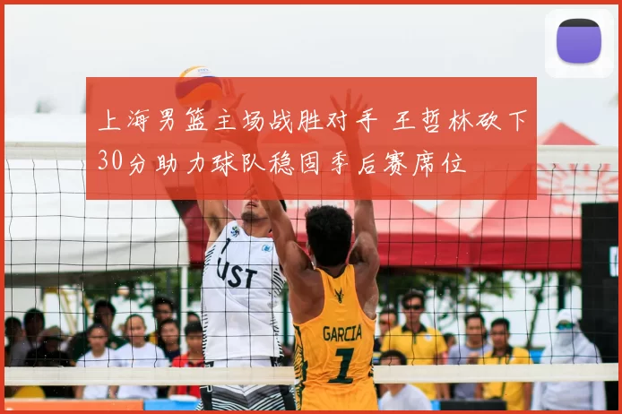 上海男篮主场战胜对手 王哲林砍下30分助力球队稳固季后赛席位